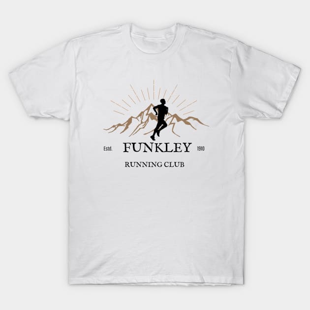 The Funkley Running Club T-Shirt by Dreanpitch